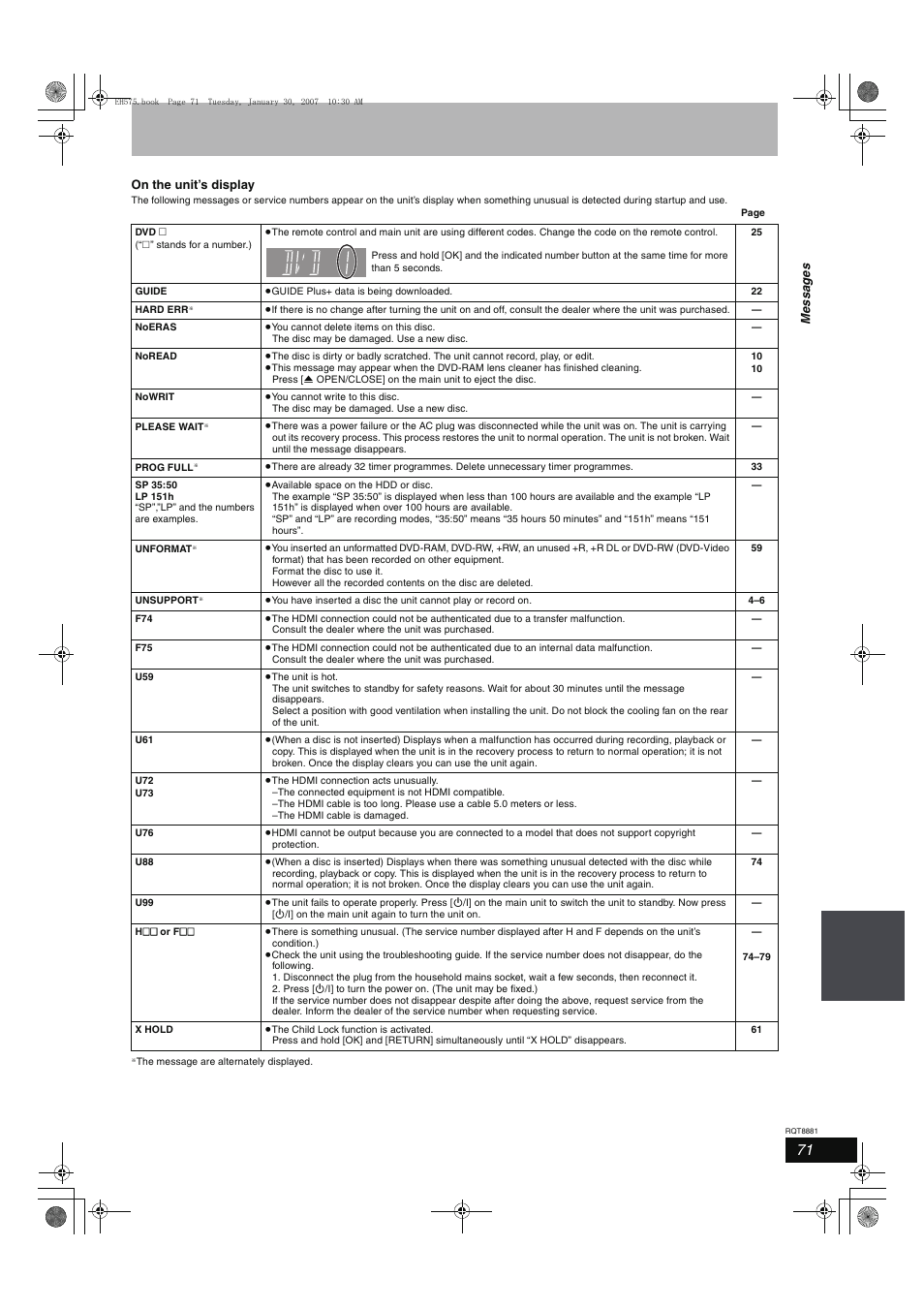 Panasonic DMR-EH575 User Manual | Page 71 / 84