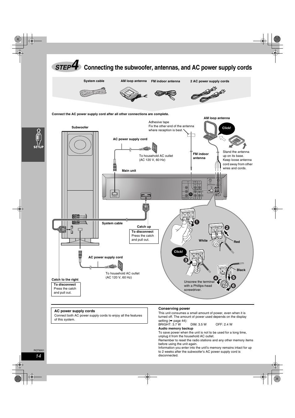 Step | Panasonic SC-HT790V User Manual | Page 14 / 64