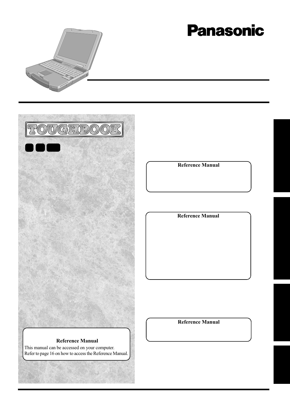 Panasonic CF-72 Series P User Manual | 36 pages