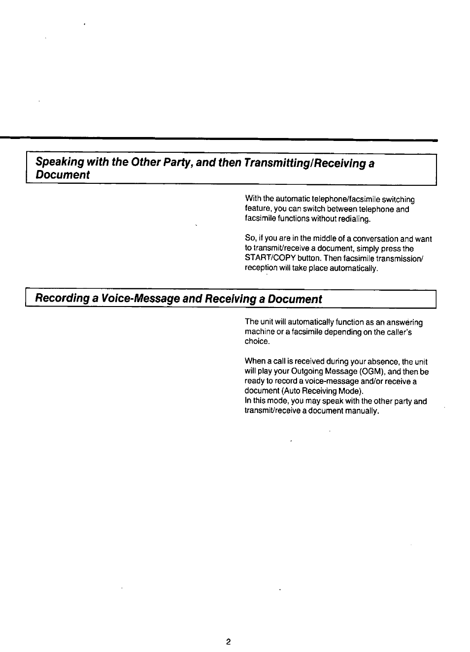 Panasonic KX-F220 User Manual | Page 3 / 132