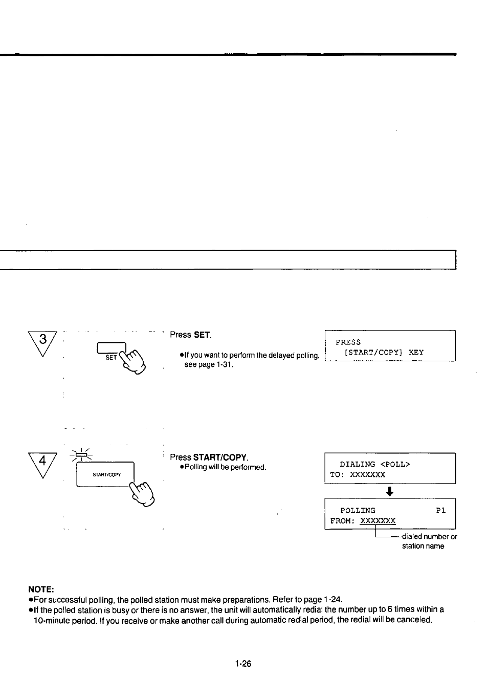 Note | Panasonic KX-F220 User Manual | Page 47 / 132