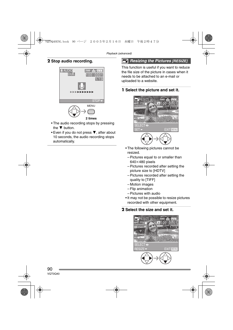 Panasonic DMC-FZ5GN User Manual | Page 90 / 116