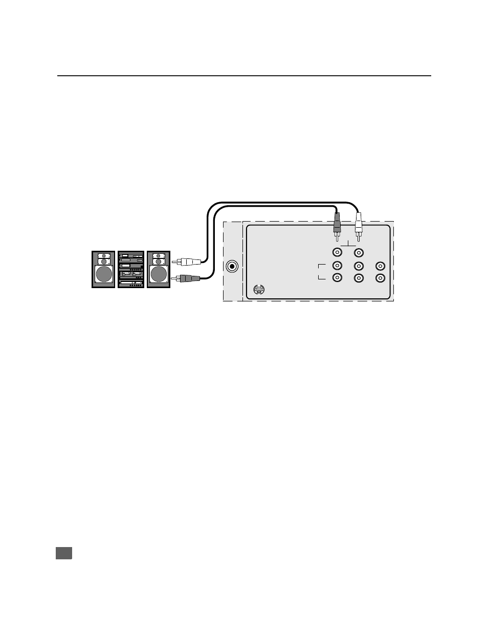 Amplifier connection (to audio amp) | Panasonic CT-20SX11 User Manual | Page 11 / 38