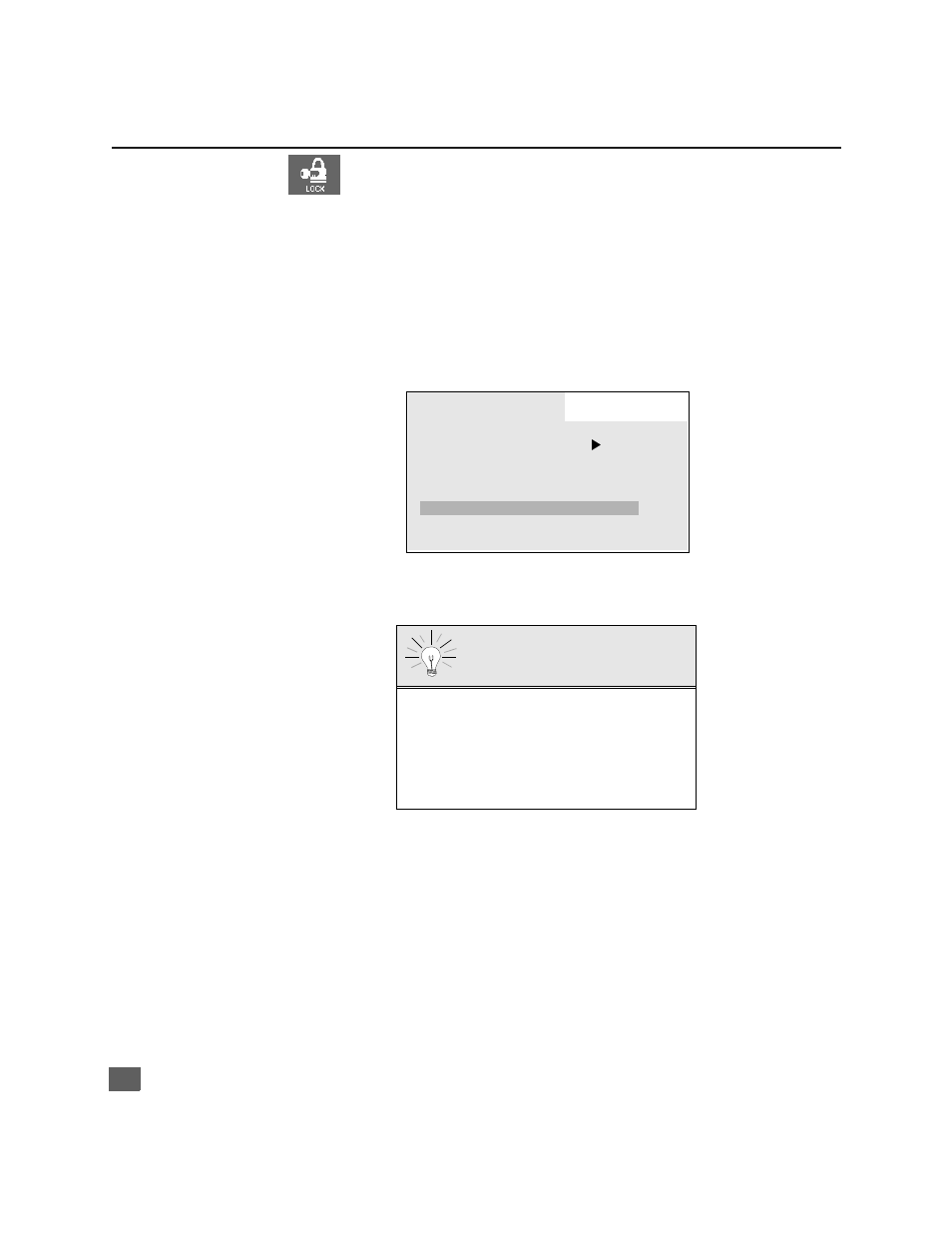 Lock (bloqueo), Lock (bloqueo | Panasonic CT-20SX11 User Manual | Page 36 / 38