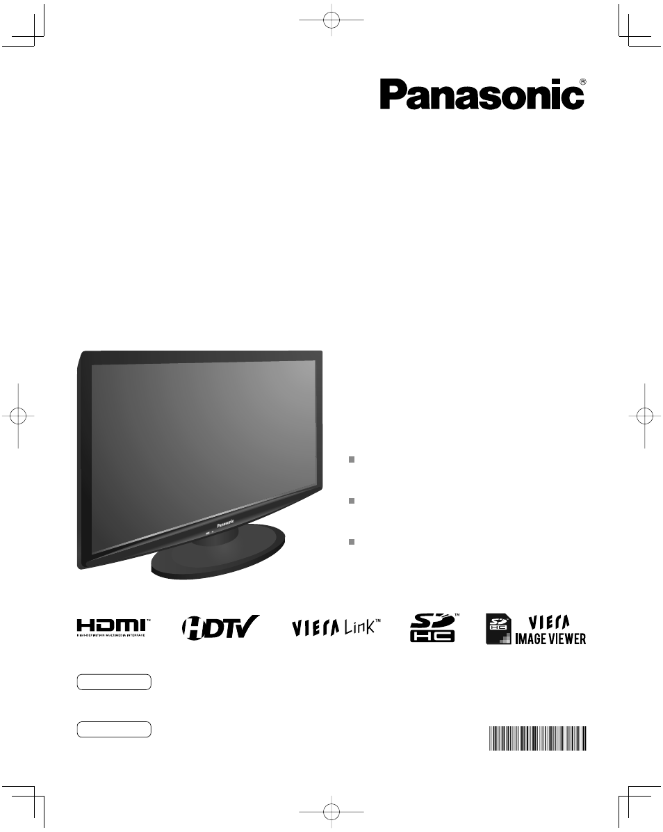 Panasonic TC-L32C12 User Manual | 58 pages