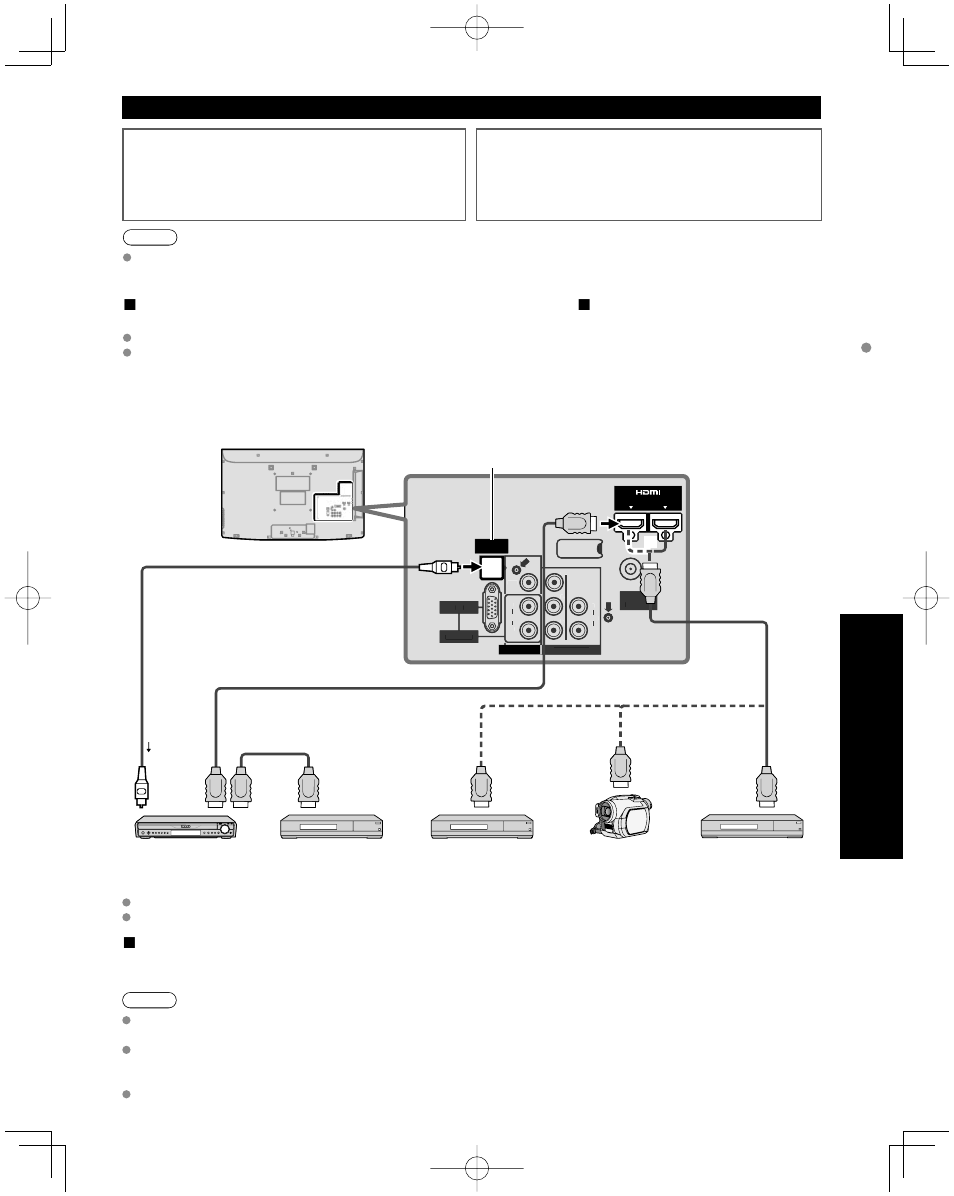 Advanced, Viera link, Hda vi control | Connections | Panasonic TC-L32C12 User Manual | Page 31 / 58