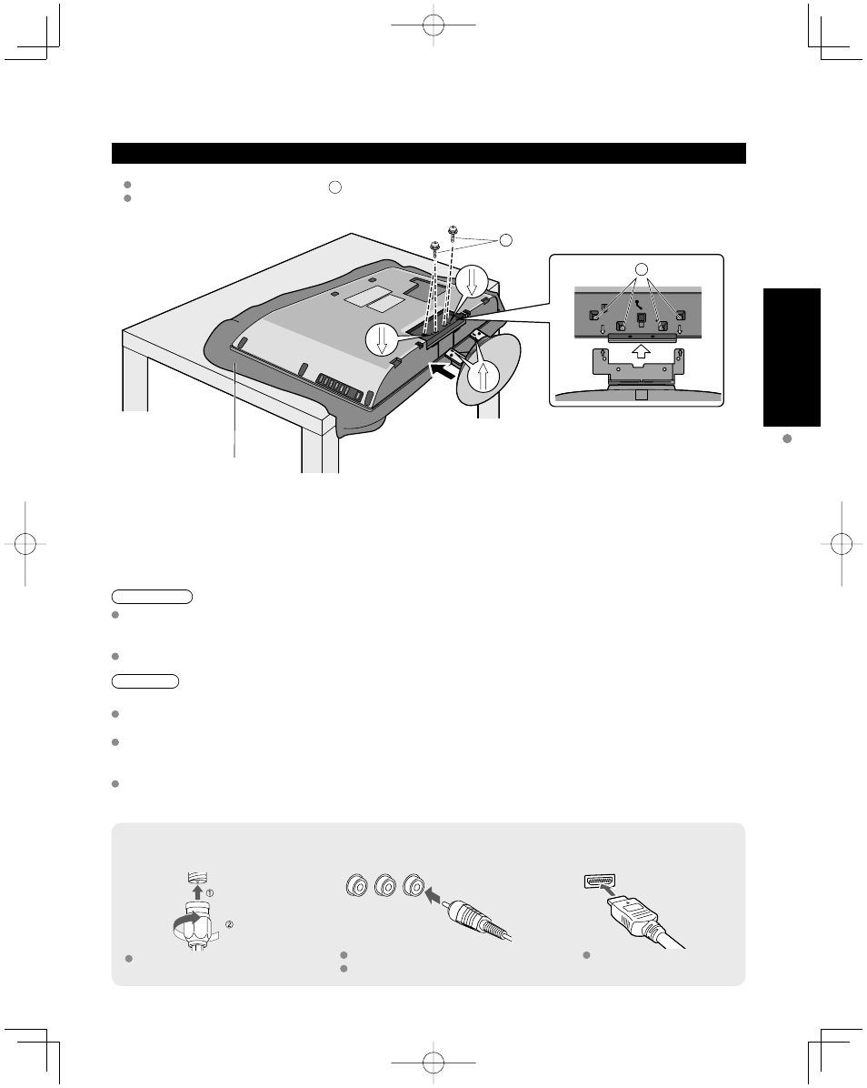 Quick start guide | Panasonic TC-L32C12 User Manual | Page 9 / 58