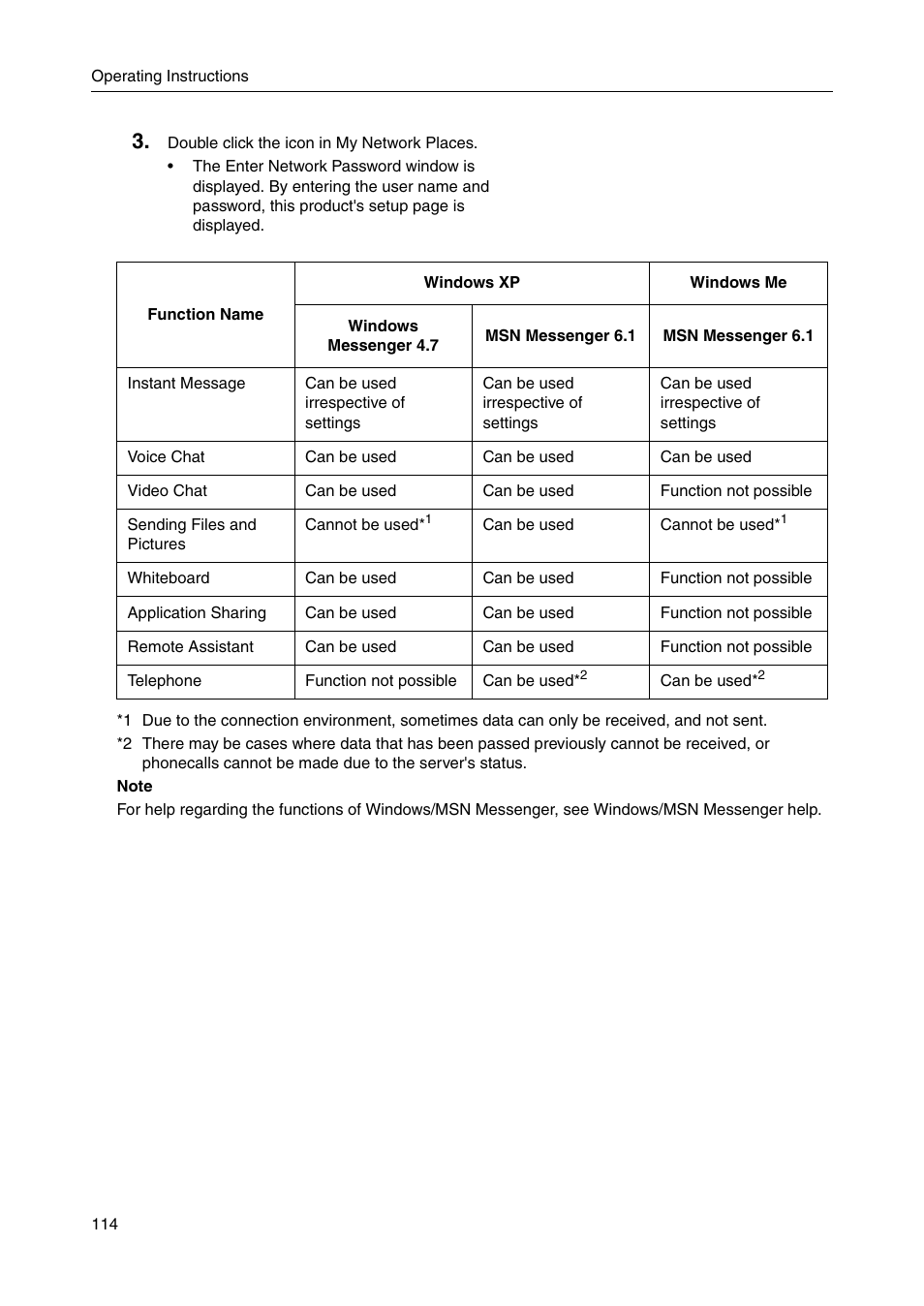 Panasonic BBHGW700A User Manual | Page 114 / 142