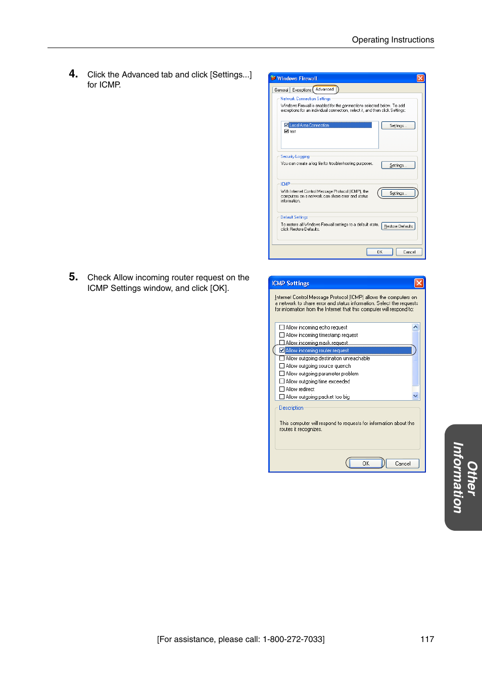 Ot he r inf o rmation | Panasonic BBHGW700A User Manual | Page 117 / 142