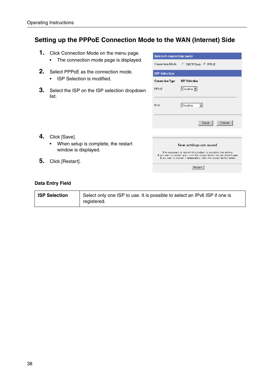 Panasonic BBHGW700A User Manual | Page 38 / 142