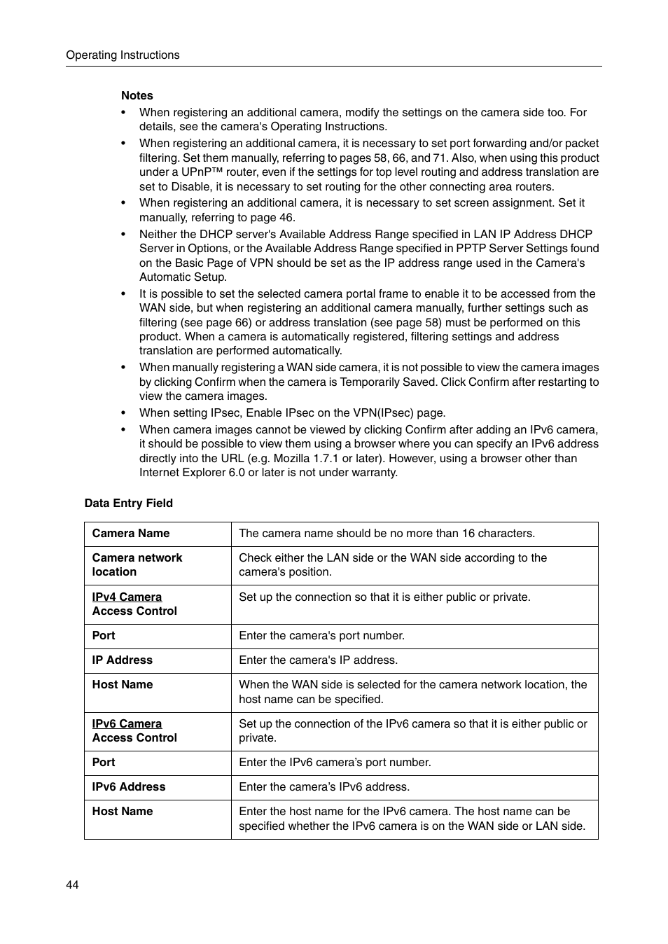 Panasonic BBHGW700A User Manual | Page 44 / 142