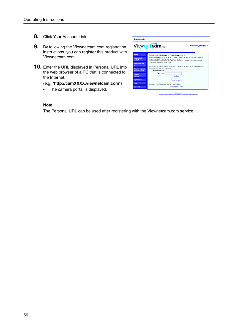 Panasonic BBHGW700A User Manual | Page 56 / 142