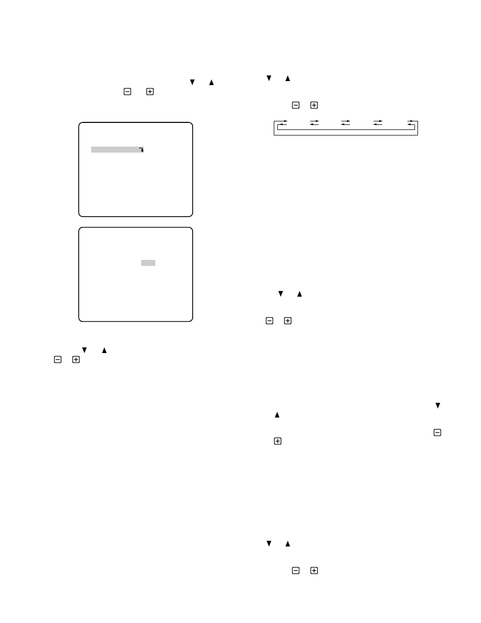Camera configuration (cam config), Baud rate (baud rate), Data bit (data bit) | Parity check (parity check), Stop bit (stop bit), Wait time (wait time), Camera configuration (cam con- fig) | Panasonic WV-CM1780 User Manual | Page 10 / 19