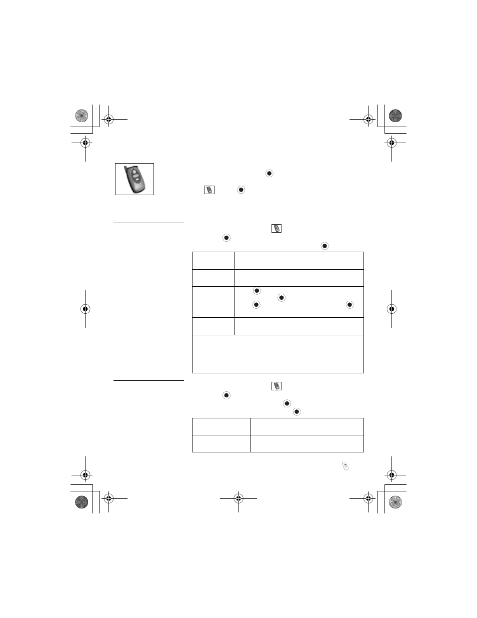 Options & timers menu, Timers & service | Panasonic GU87 User Manual | Page 89 / 112