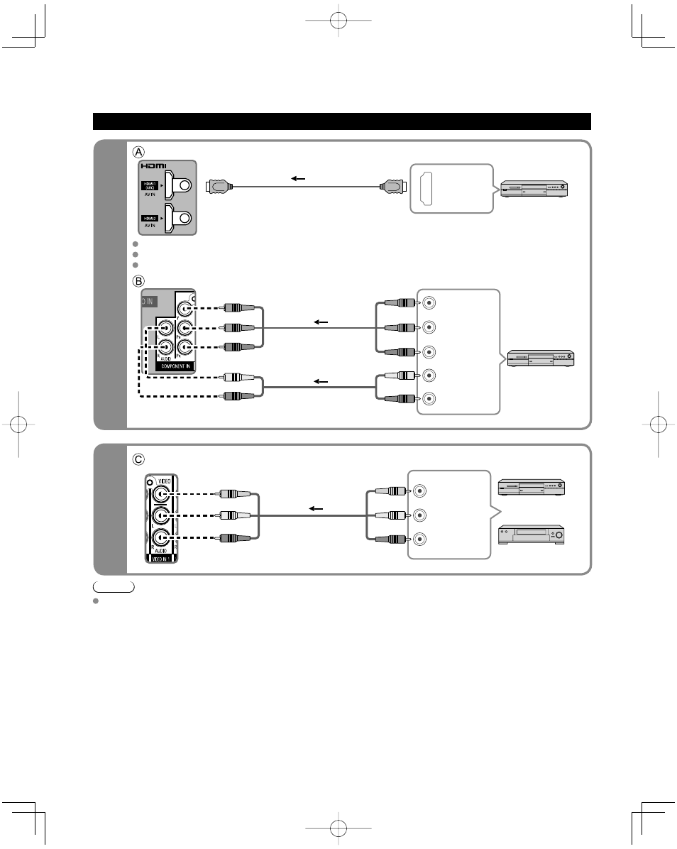 Basic connection, Continued), 10 high-definition standard-definition | Panasonic TC-L32C22 User Manual | Page 10 / 52