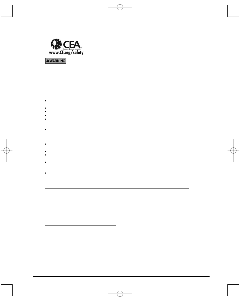 Safety precautions, Continued) | Panasonic TC-L32C22 User Manual | Page 6 / 52