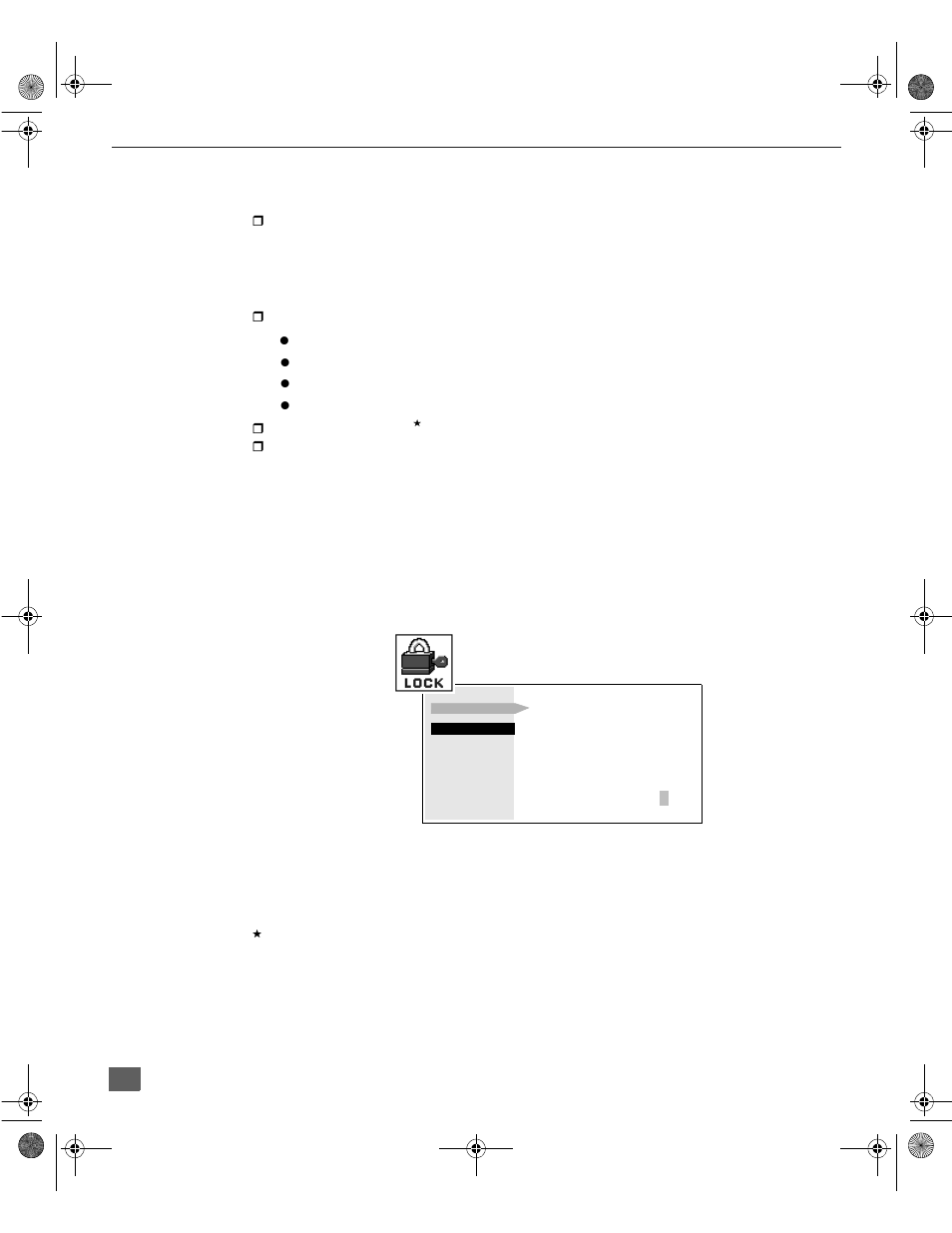 Lock | Panasonic PT-61D31V User Manual | Page 23 / 50