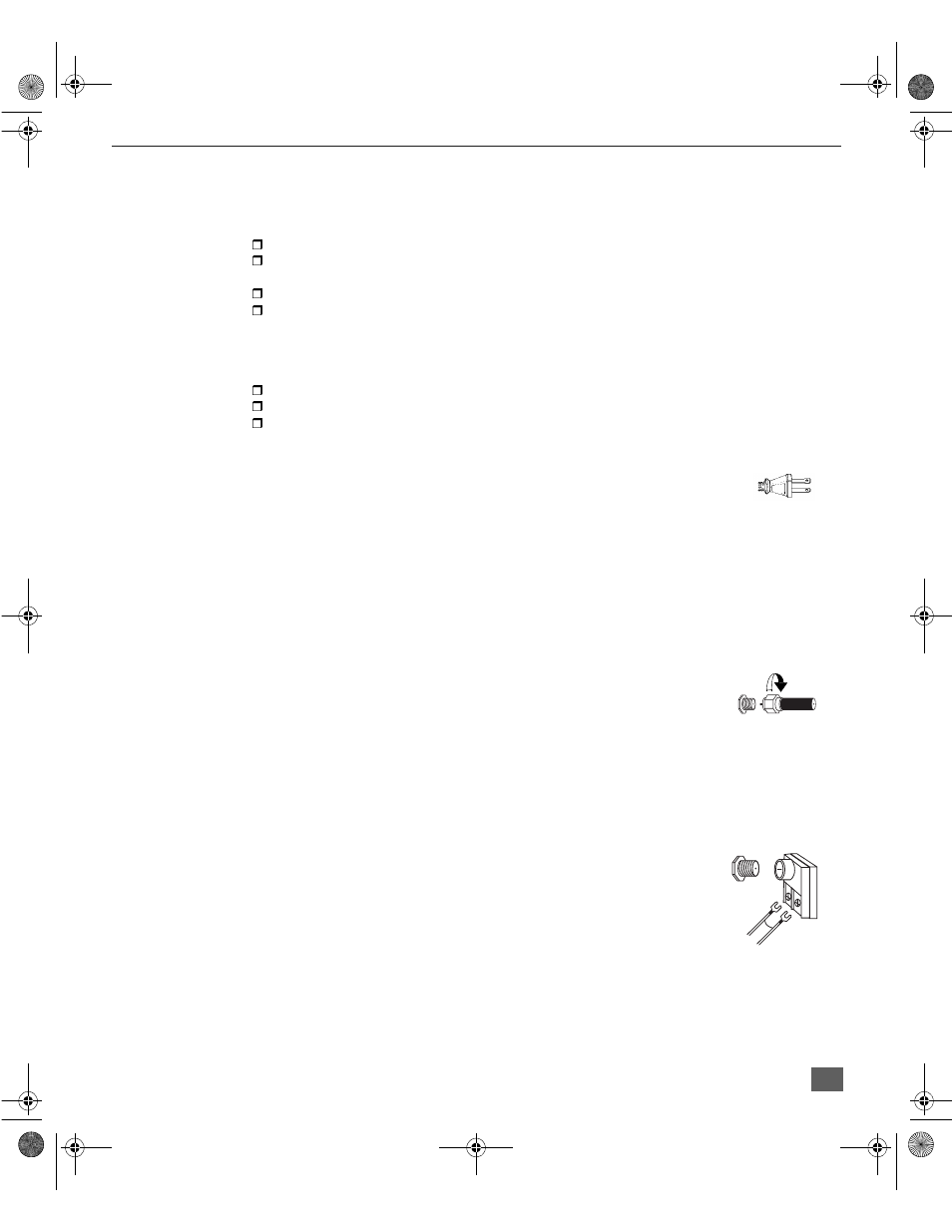 Instalacion, Ubicacion de la television, Conexiones de cable opcional | Cable de suministro de corriente alterna, Conexiones de cable / antena, Instalación, Ubicación de la televisión, Conexión de cable / antena | Panasonic PT-61D31V User Manual | Page 31 / 50