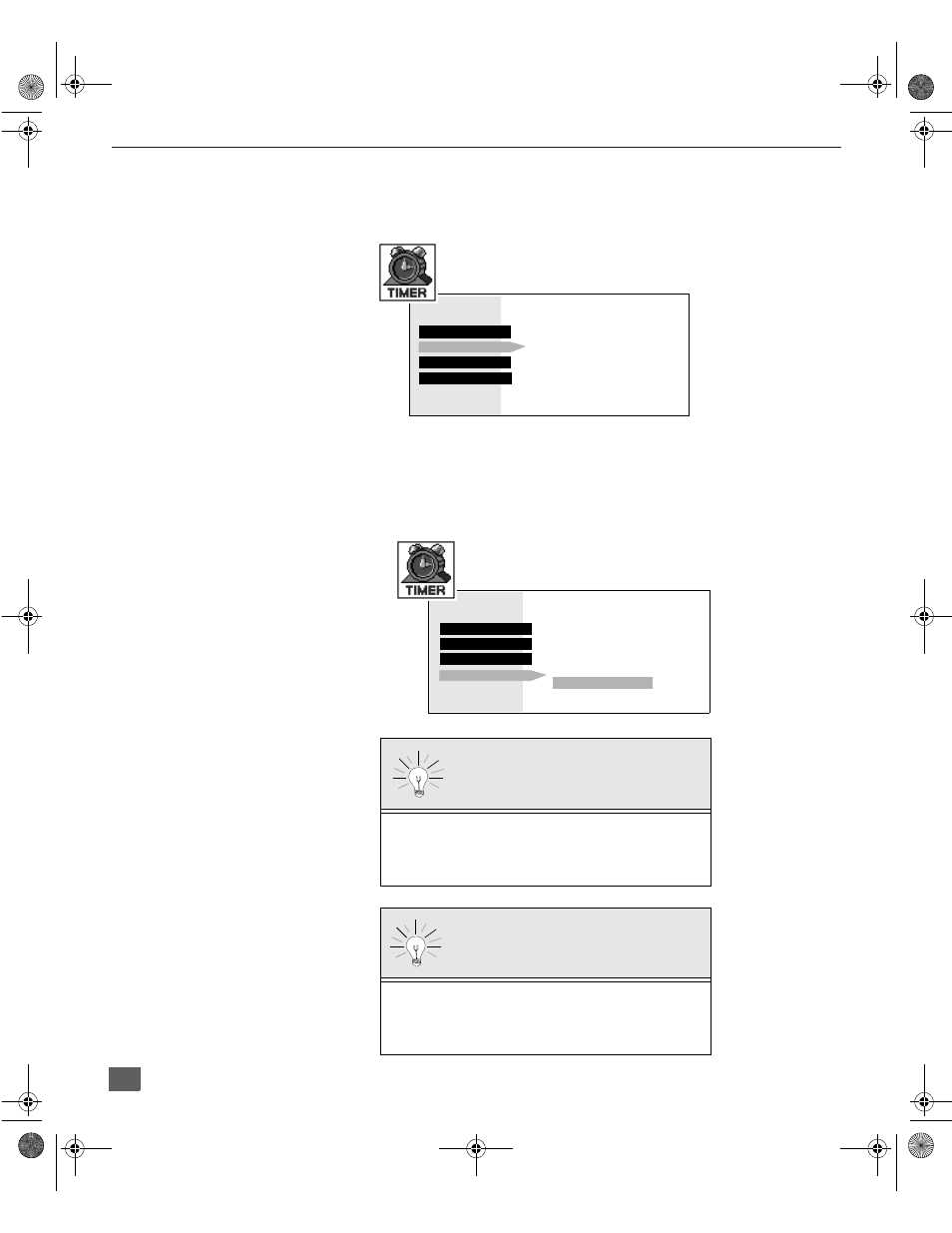 Convergencia 1, Cronometro | Panasonic PT-61D31V User Manual | Page 46 / 50