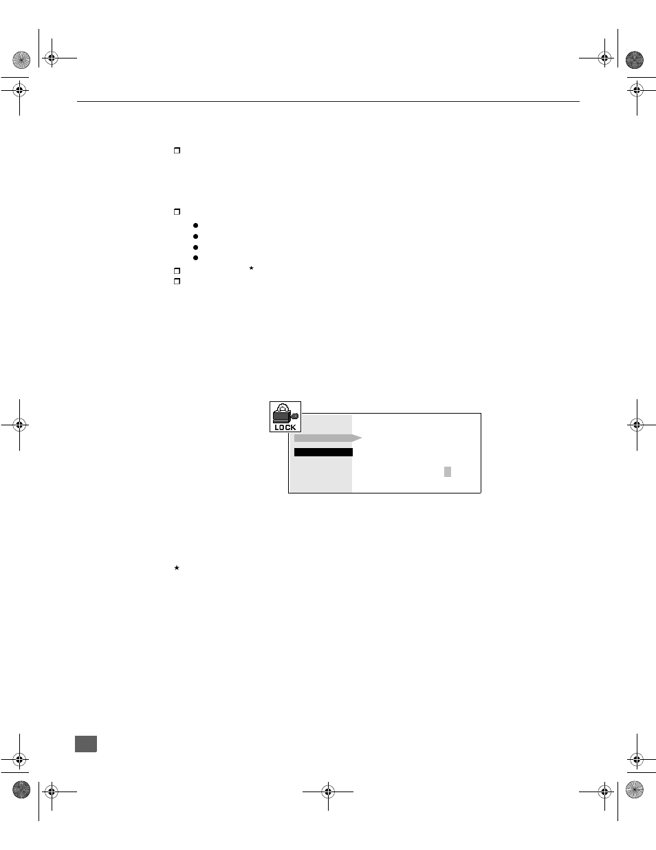 Apagada automatico (cronometro), Cronometro 1 y cronometro 2, Bloqueo | Panasonic PT-61D31V User Manual | Page 48 / 50