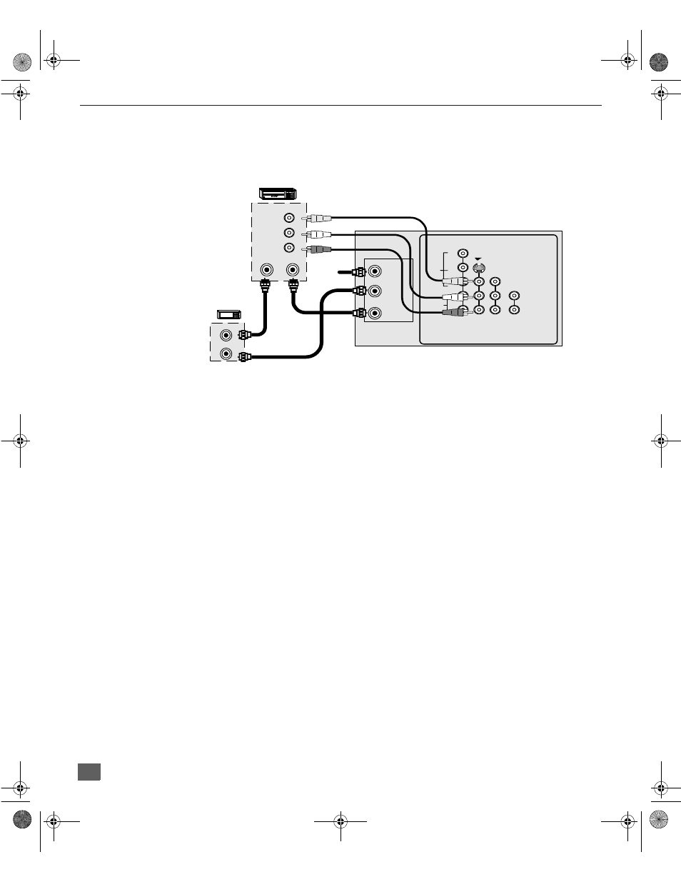 Vcr and cable box connection, Optional equipment connections (cont.), Nstallation | Panasonic PT-61D31V User Manual | Page 9 / 50