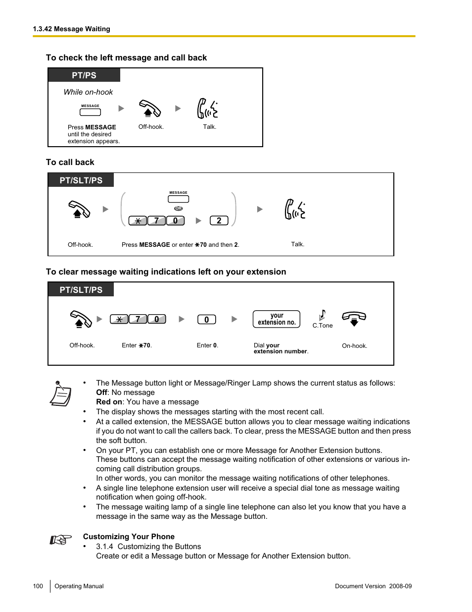 Panasonic KX-NCP500 User Manual | Page 100 / 210