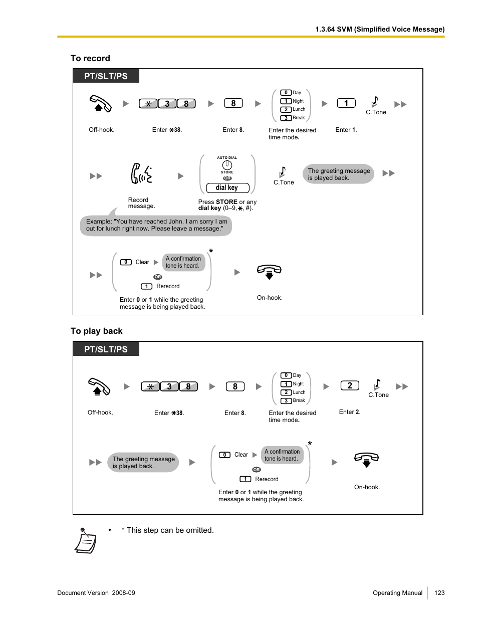 Panasonic KX-NCP500 User Manual | Page 123 / 210