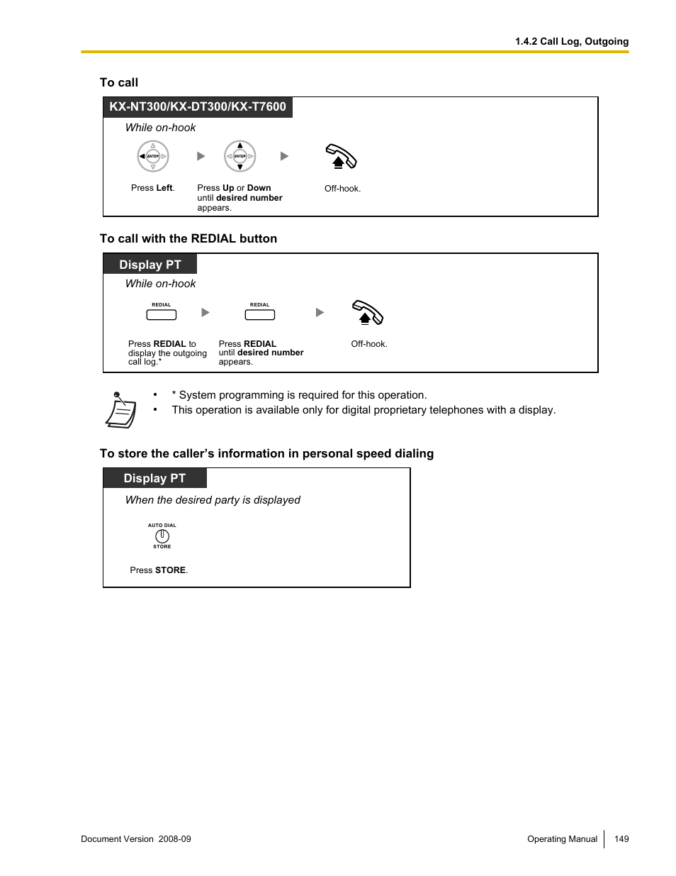 Display pt | Panasonic KX-NCP500 User Manual | Page 149 / 210