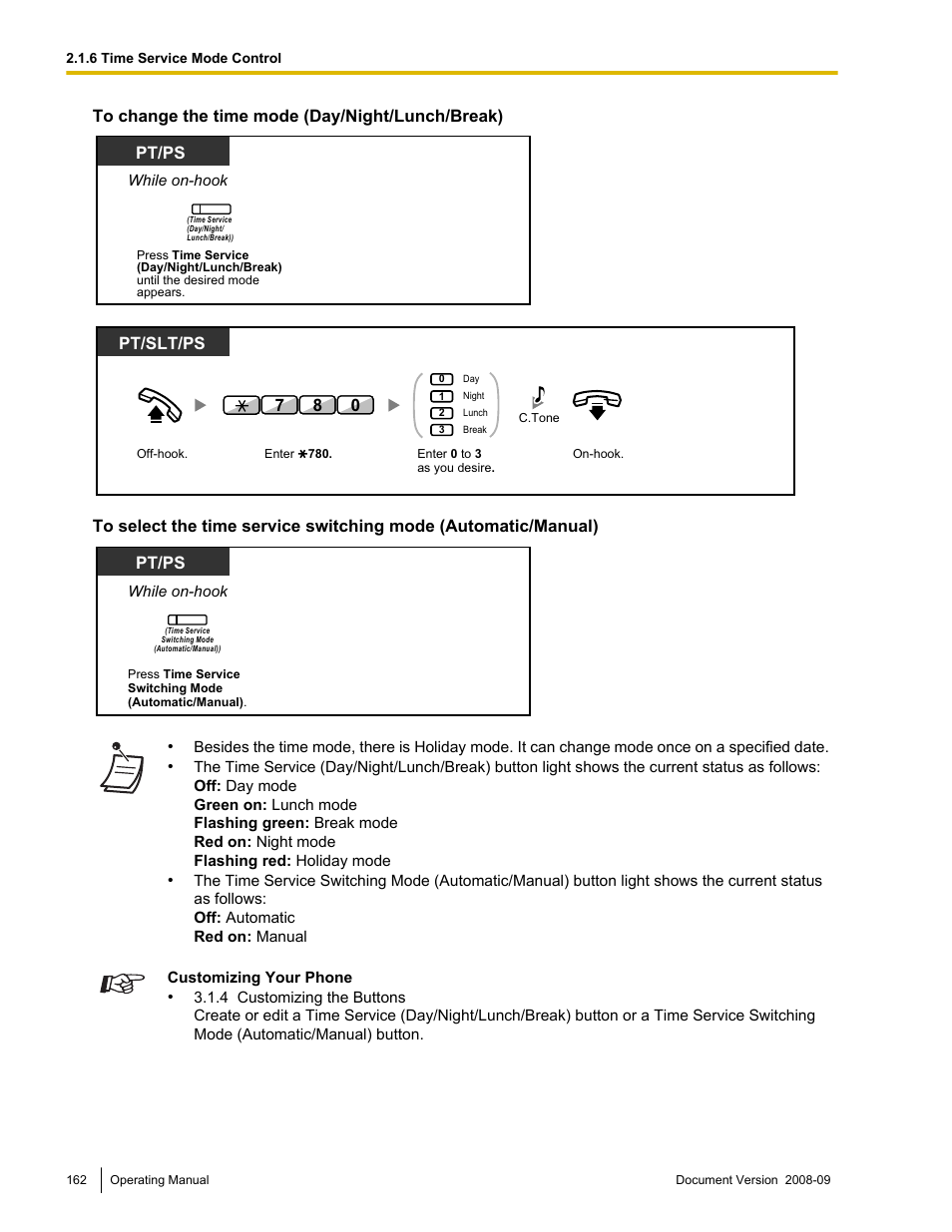 Pt/slt/ps | Panasonic KX-NCP500 User Manual | Page 162 / 210