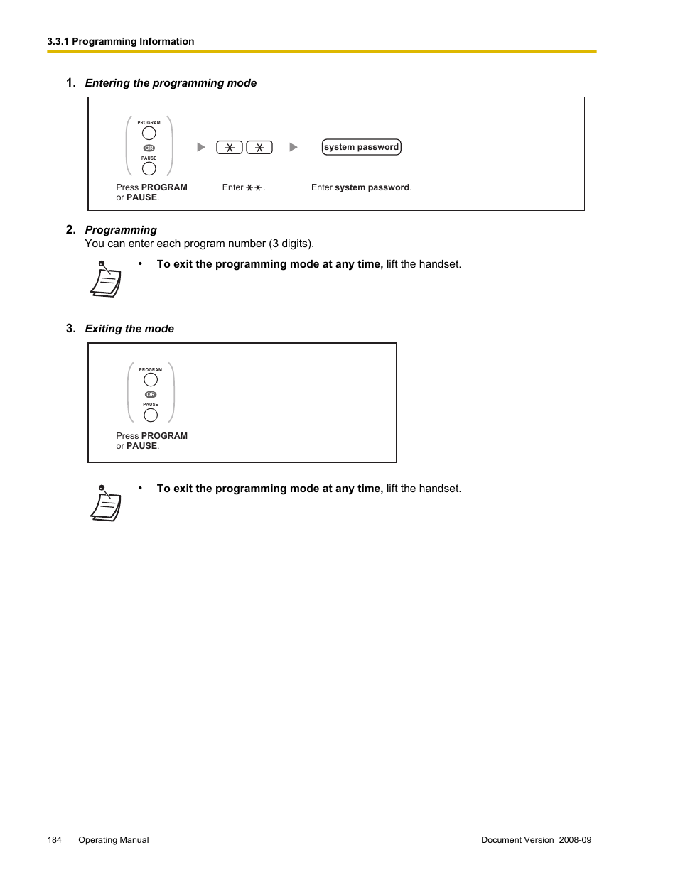 Panasonic KX-NCP500 User Manual | Page 184 / 210