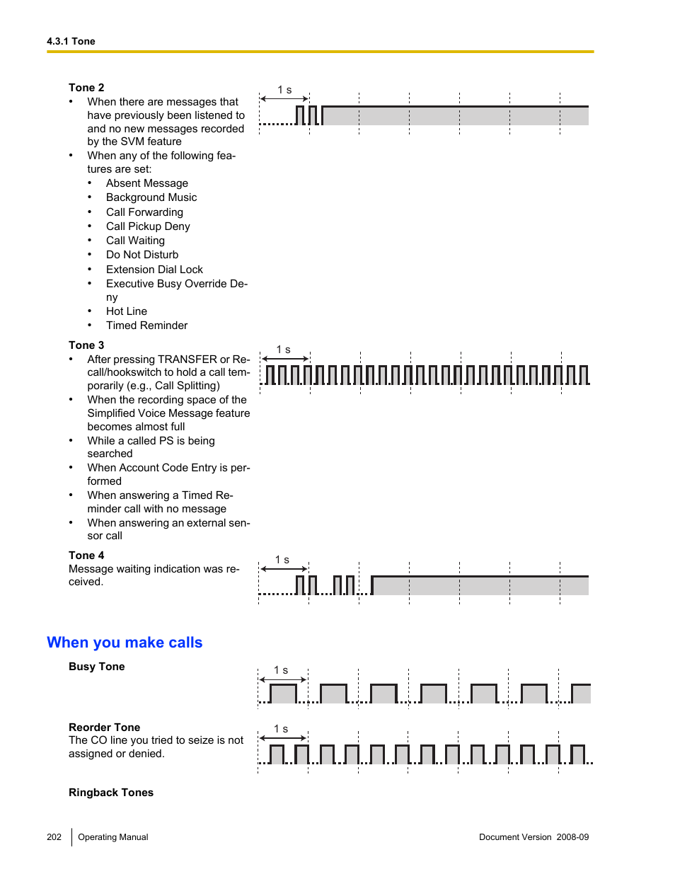 When you make calls | Panasonic KX-NCP500 User Manual | Page 202 / 210