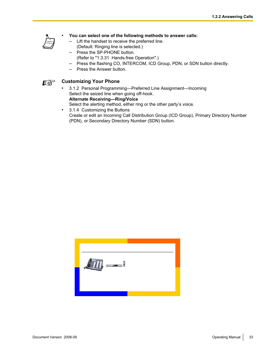 Panasonic KX-NCP500 User Manual | Page 33 / 210