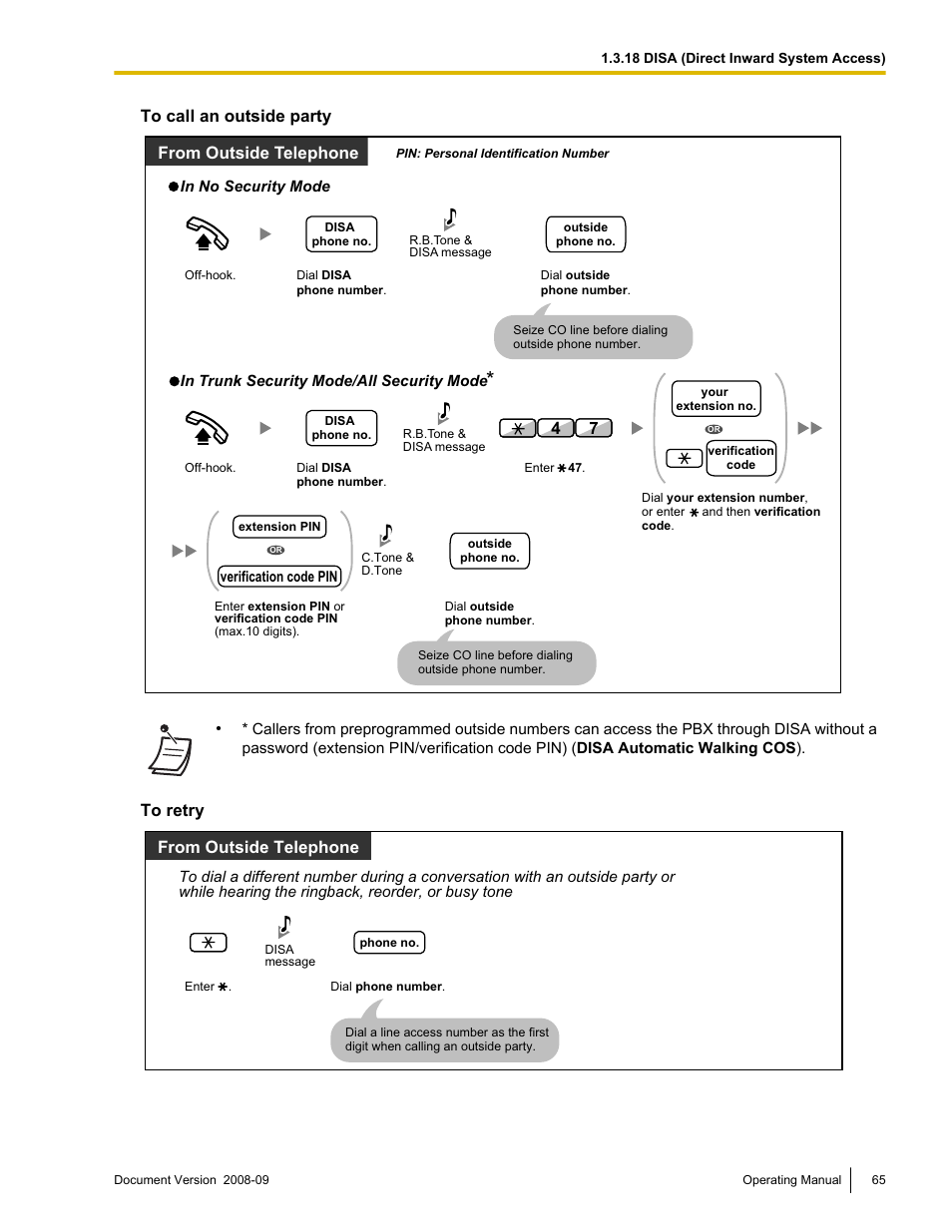 Panasonic KX-NCP500 User Manual | Page 65 / 210