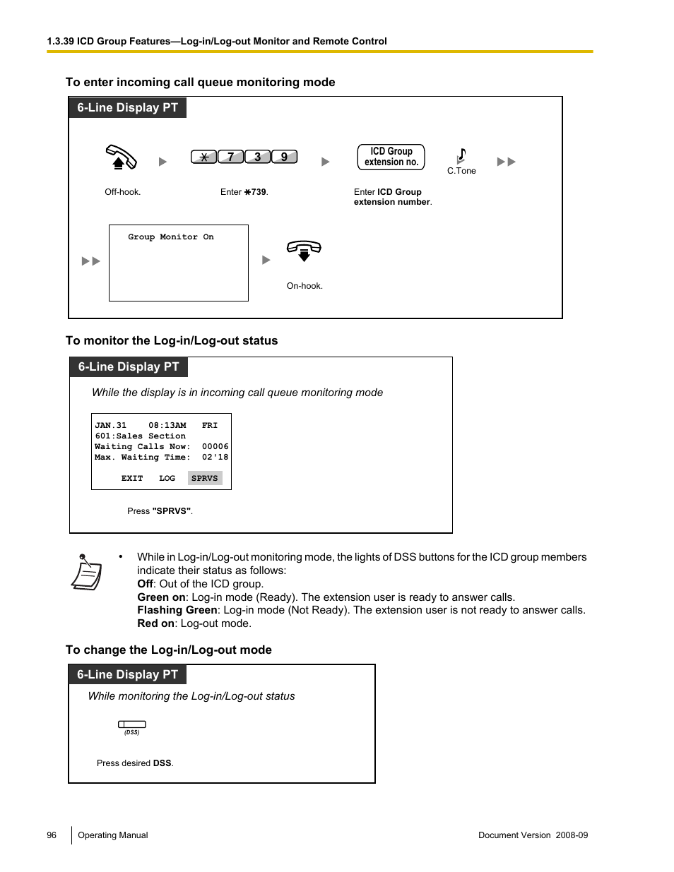 Panasonic KX-NCP500 User Manual | Page 96 / 210