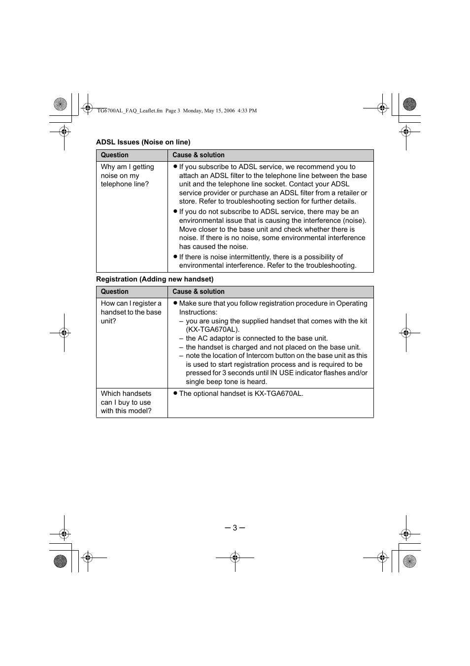 Panasonic DM0706SY0 User Manual | Page 3 / 4