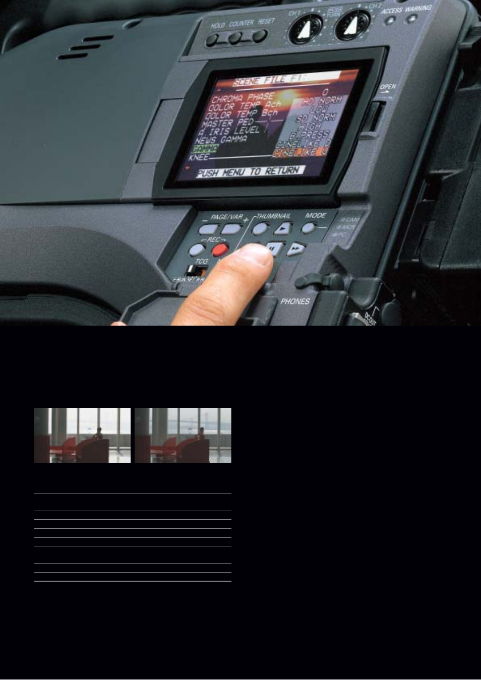 Panasonic AG-HPX502 User Manual | Page 7 / 16