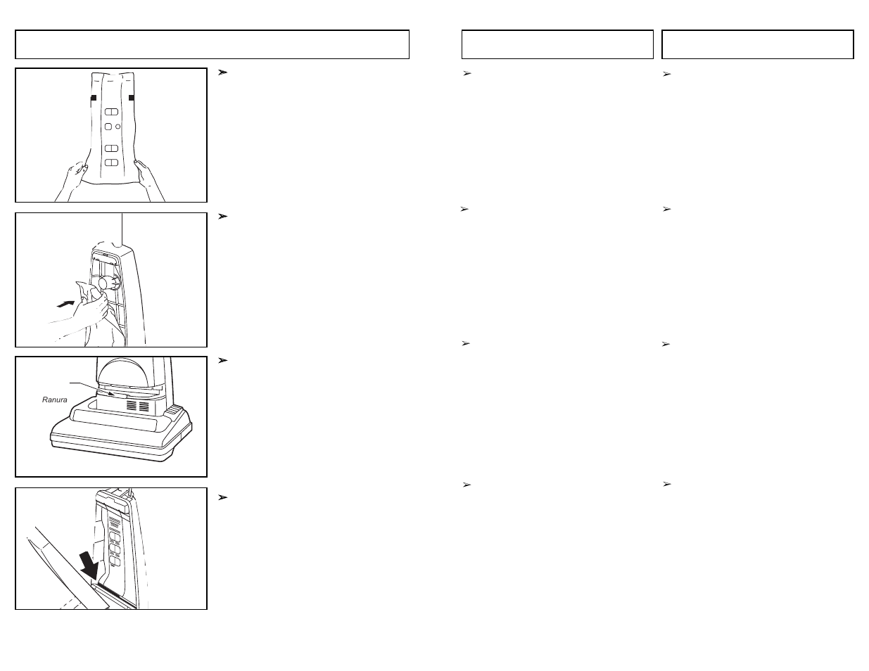 Changing dust bag | Panasonic MC-UG581 User Manual | Page 24 / 44