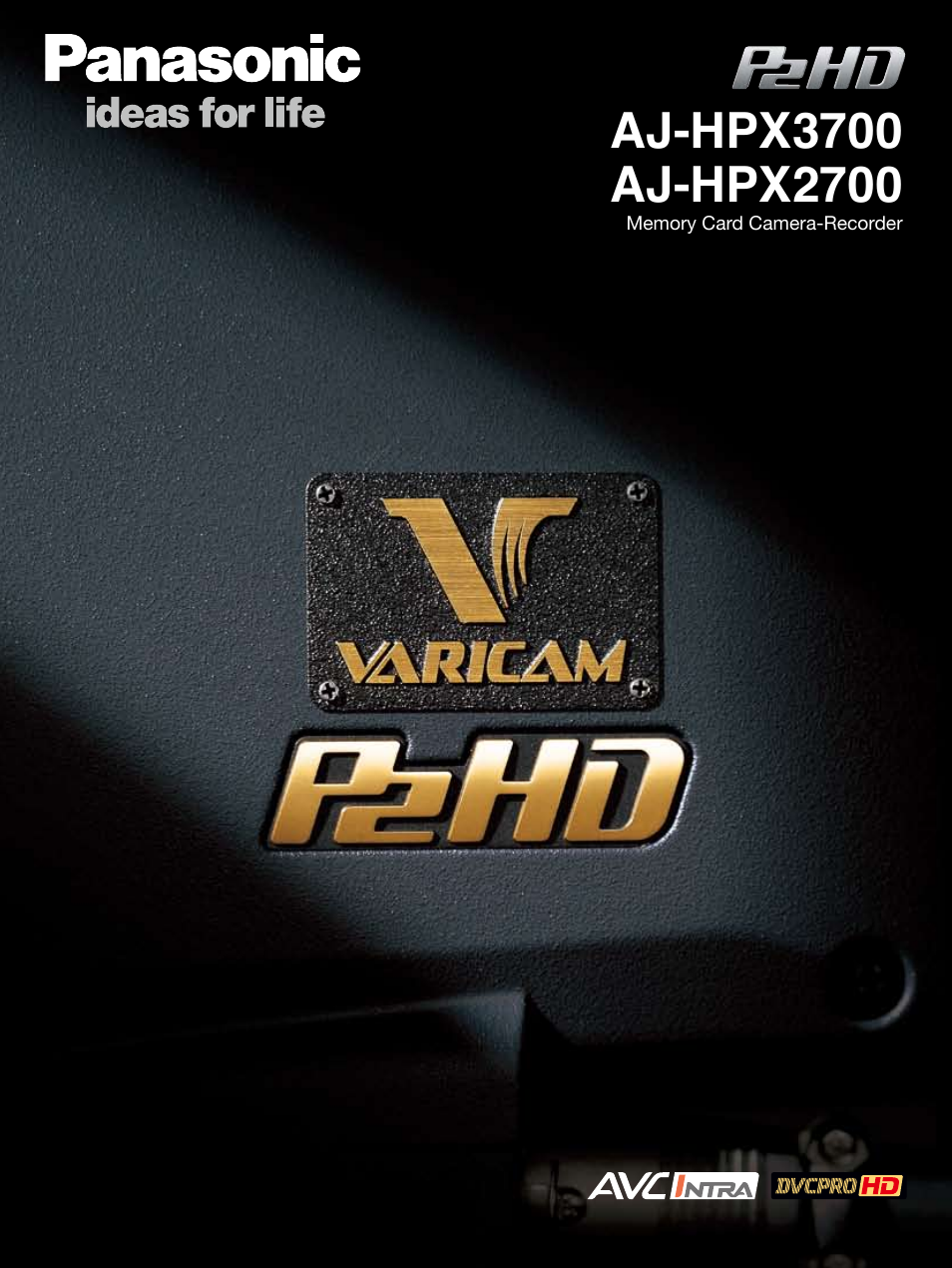 Panasonic AJ-HPX2700 User Manual | 20 pages