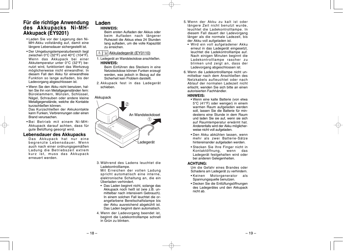 Laden | Panasonic EY7201 User Manual | Page 10 / 52