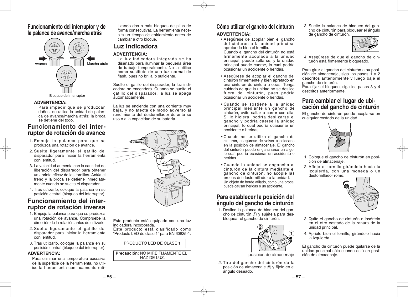 Panasonic EY7201 User Manual | Page 29 / 52
