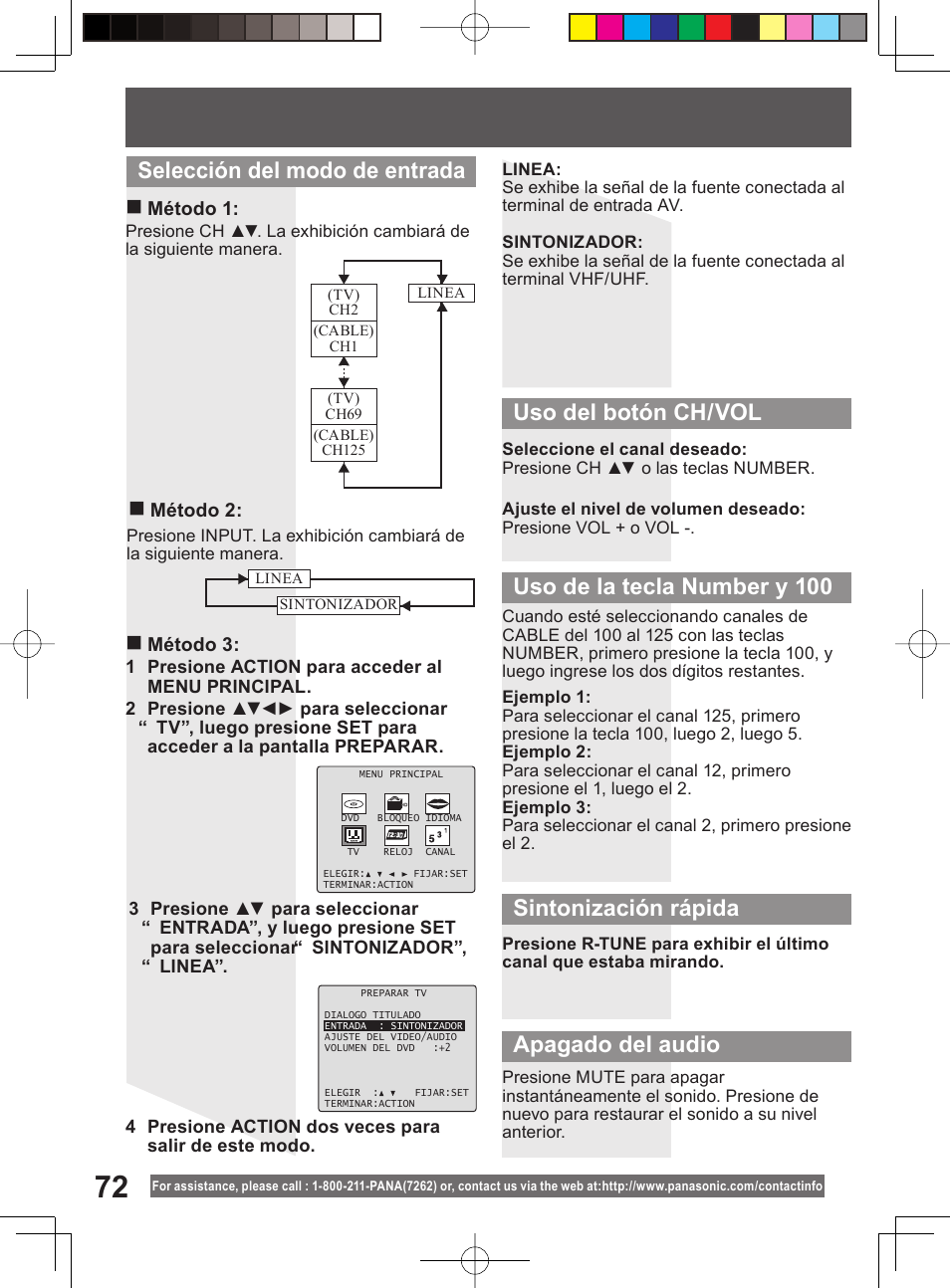 Panasonic PV-DM2794 User Manual | Page 72 / 84