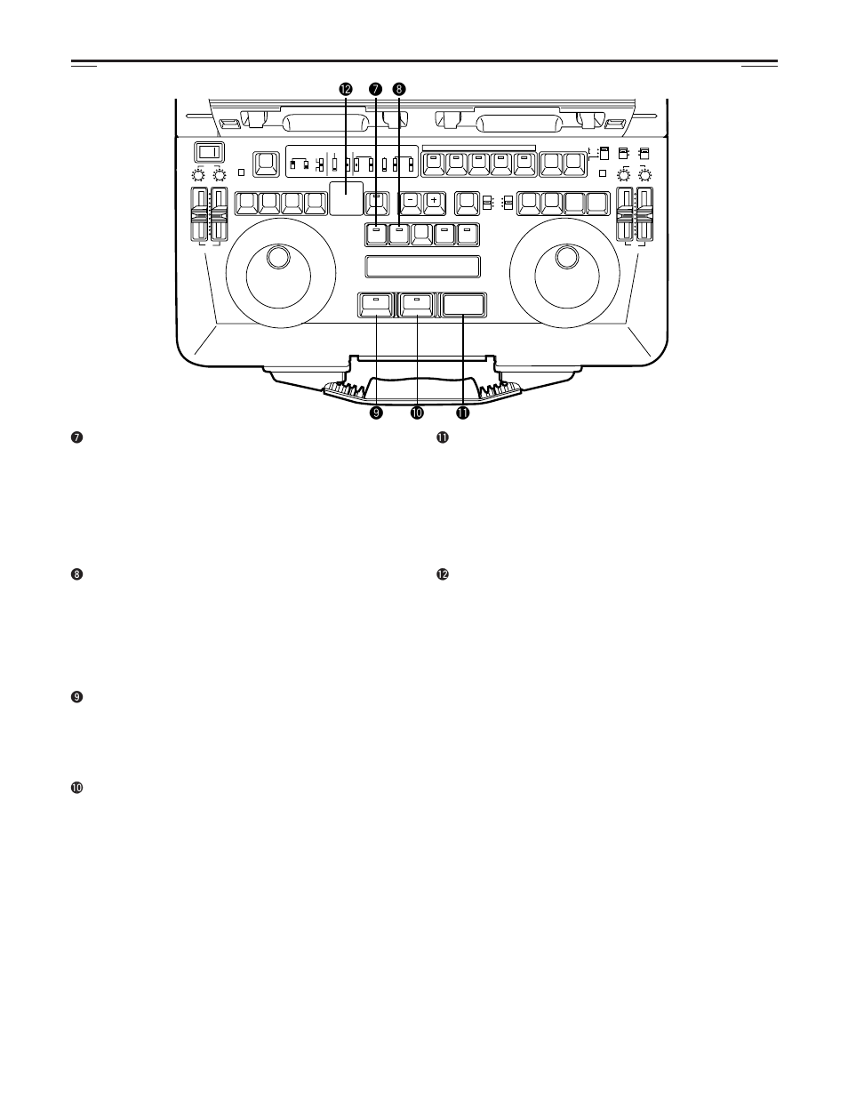 Controls and their functions, W9 0 q 7 8 | Panasonic AJ-LT85P User Manual | Page 12 / 76