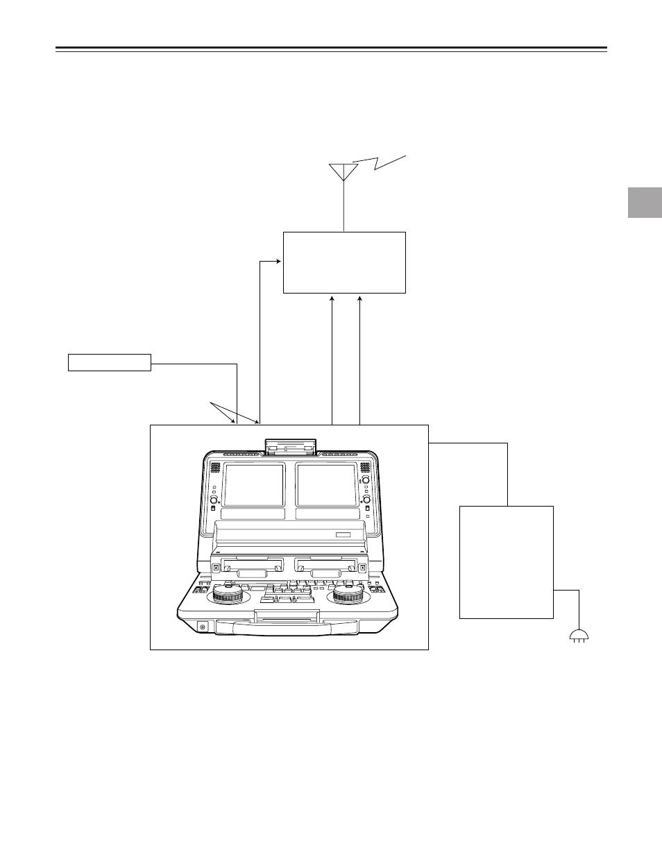 System connections, Connections for transmission, Microwave transmitter | Panasonic AJ-LT85P User Manual | Page 17 / 76