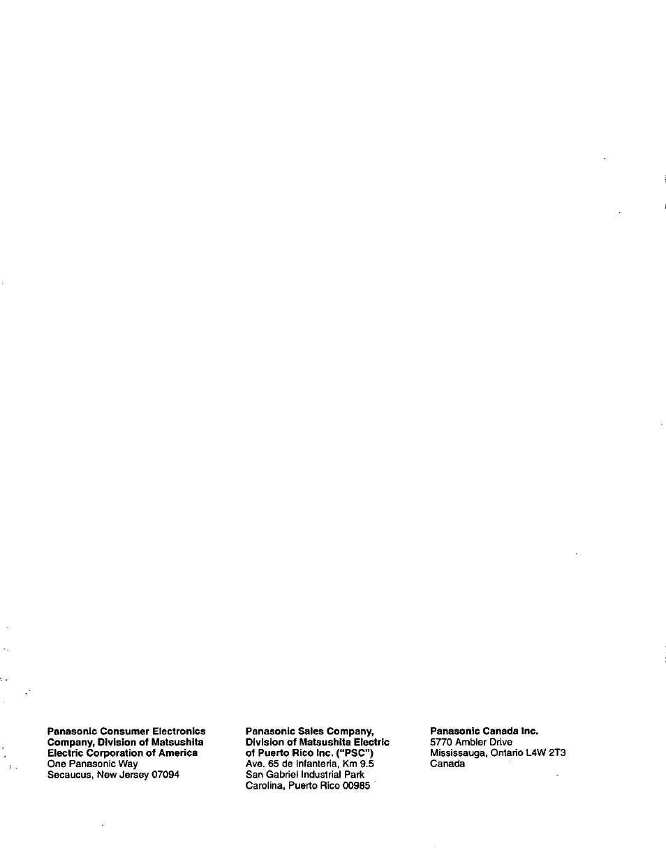 Panasonic CT-36VG50 User Manual | Page 53 / 55