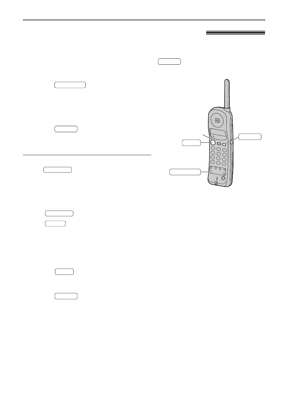 Automatic dialing (handset), Phone calls using the direct button, Making a phone call using the direct button | Storing a telephone number in the direct button | Panasonic KX-FPC161 User Manual | Page 27 / 84