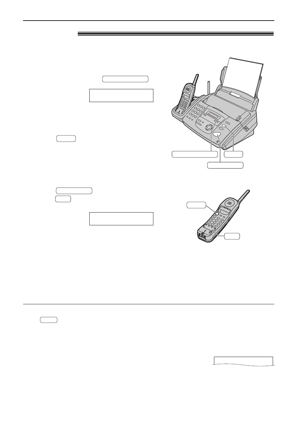 Receiving faxes, Tel mode ! (answering all calls manually), Activating tel mode receiving a fax | Panasonic KX-FPC161 User Manual | Page 44 / 84