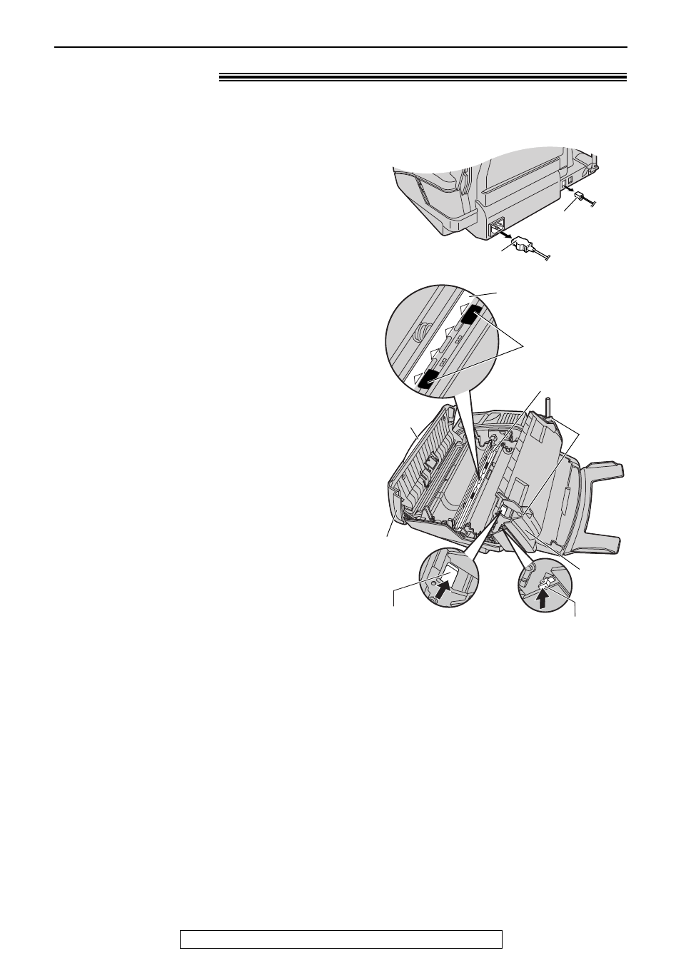 Cleaning, Thermal head | Panasonic KX-FPC161 User Manual | Page 75 / 84