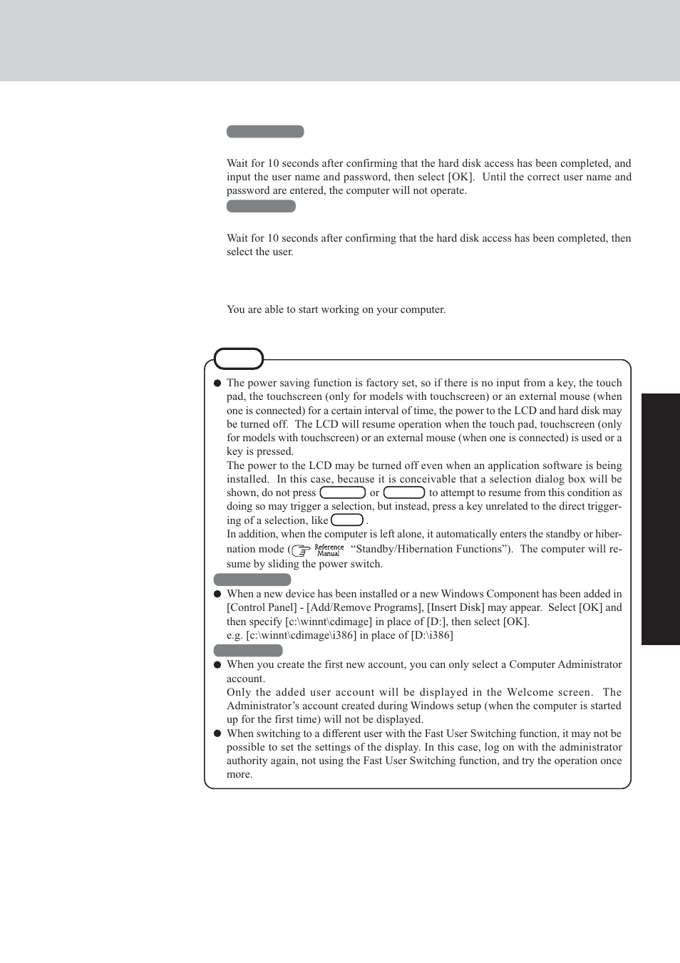 Panasonic CF-72 Series User Manual | Page 15 / 36