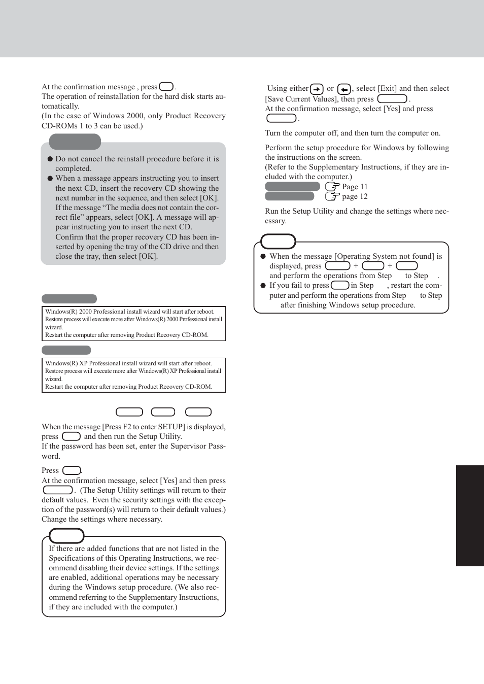 Troub leshooting | Panasonic CF-72 Series User Manual | Page 25 / 36