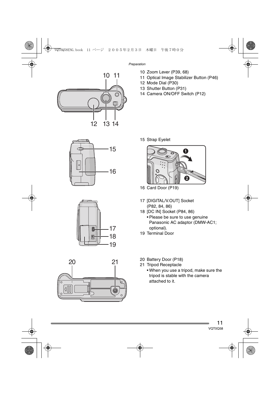 Panasonic DMC-LS1PP User Manual | Page 11 / 112